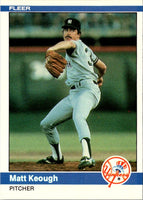 1984 Fleer Matt Keough #130