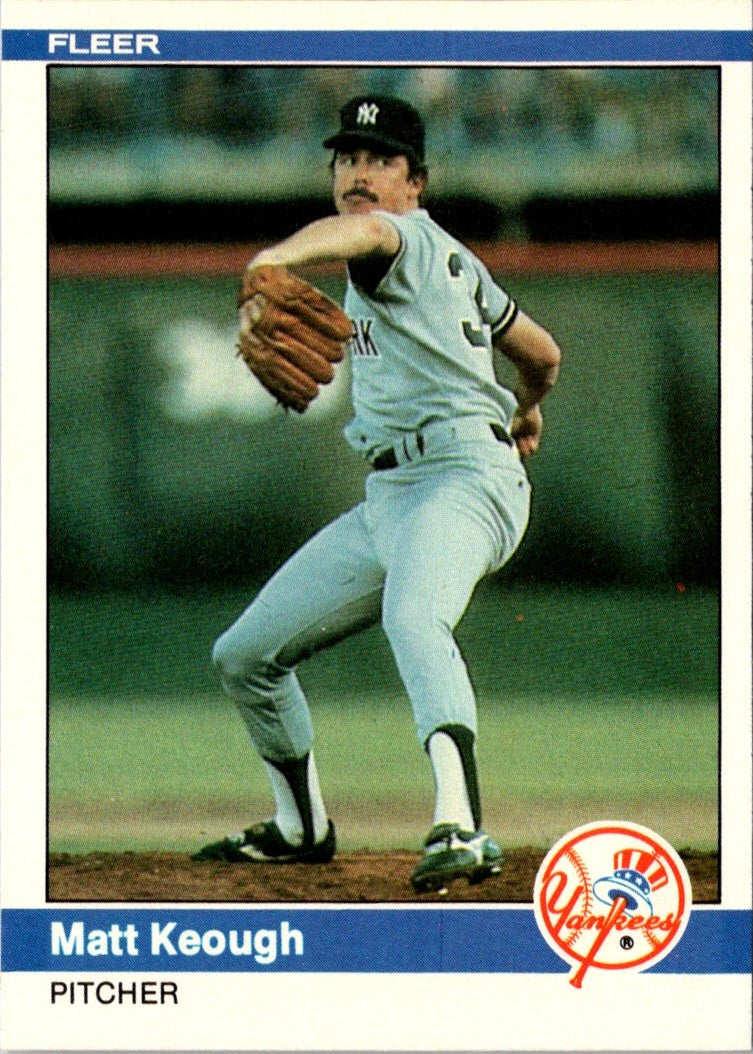 1984 Fleer Matt Keough