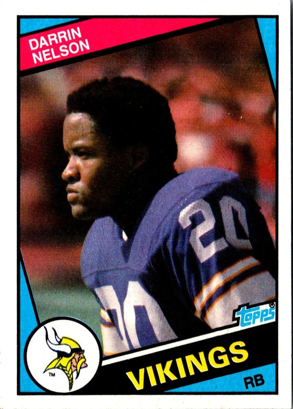 1984 Topps Vikings Team Leaders - Darrin Nelson #288