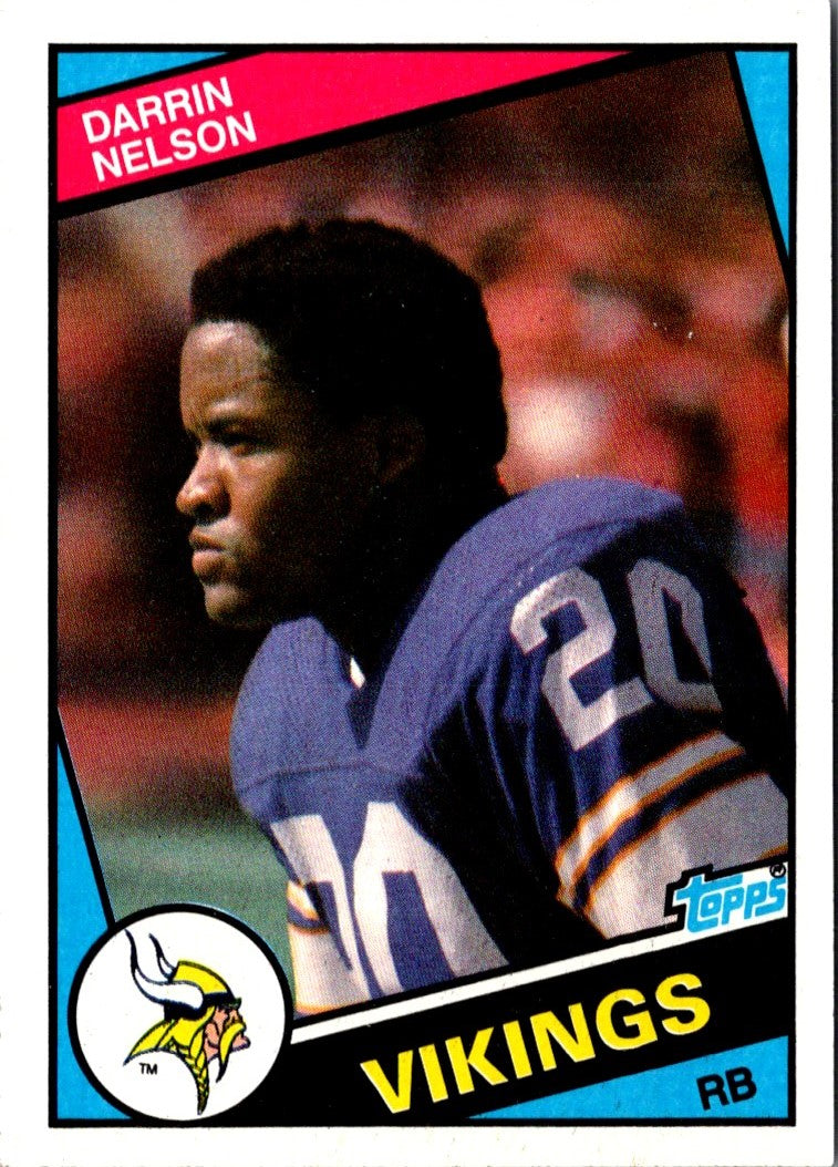 1984 Topps Vikings Team Leaders - Darrin Nelson