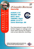 1999 Team Best Player of the Year D'Angelo Jimenez #27