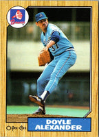 1987 O-Pee-Chee Doyle Alexander #249