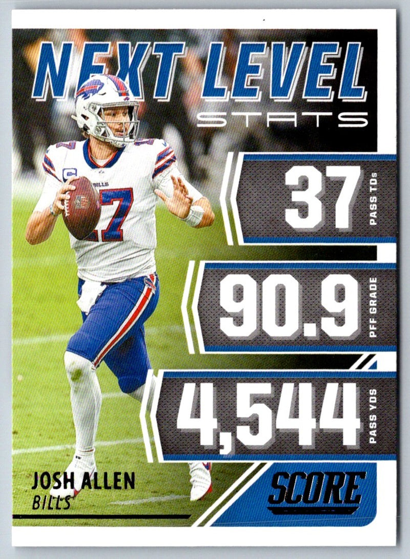 2021 Score Next Level Stats Josh Allen