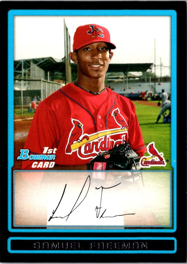 2009 Bowman Prospects Samuel Freeman #BP14