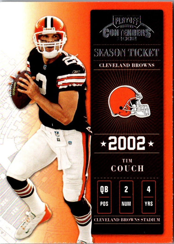 2002 Playoff Contenders Tim Couch #19