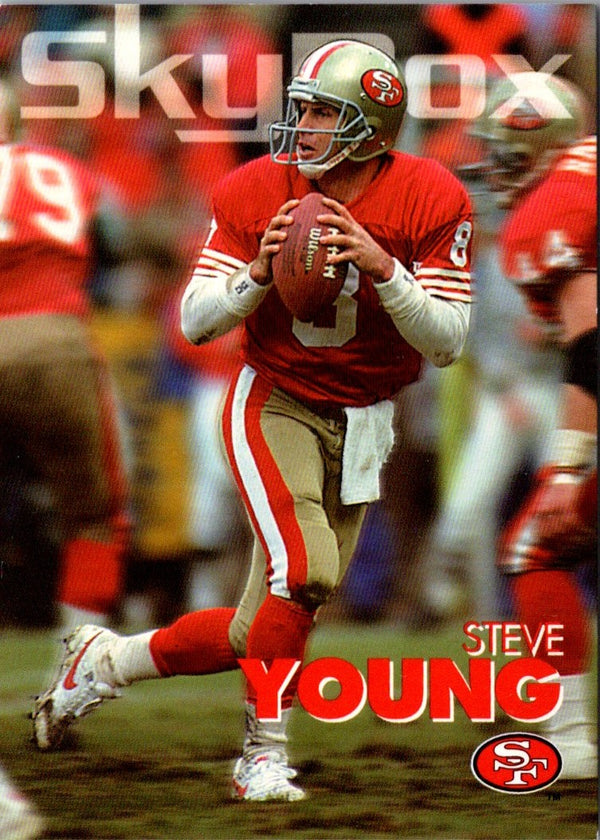 1993 SkyBox Impact Steve Young #291