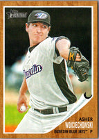 2011 Topps Heritage Minor League Asher Wojciechowski #186