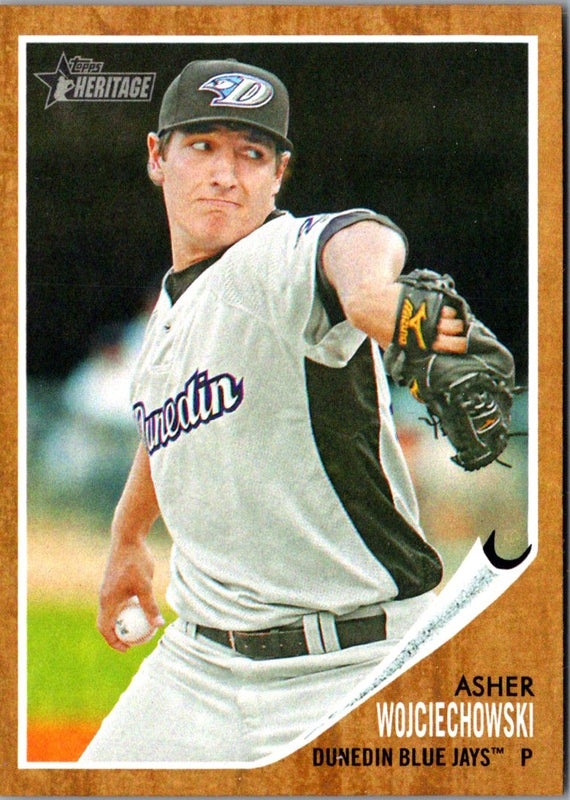 2011 Topps Heritage Minor League Asher Wojciechowski #186