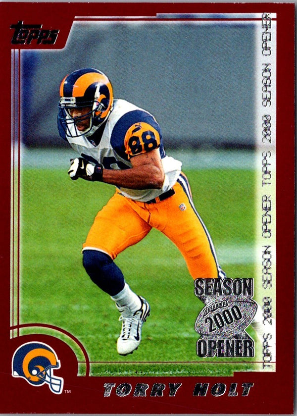 2000 Topps Season Opener Torry Holt #100