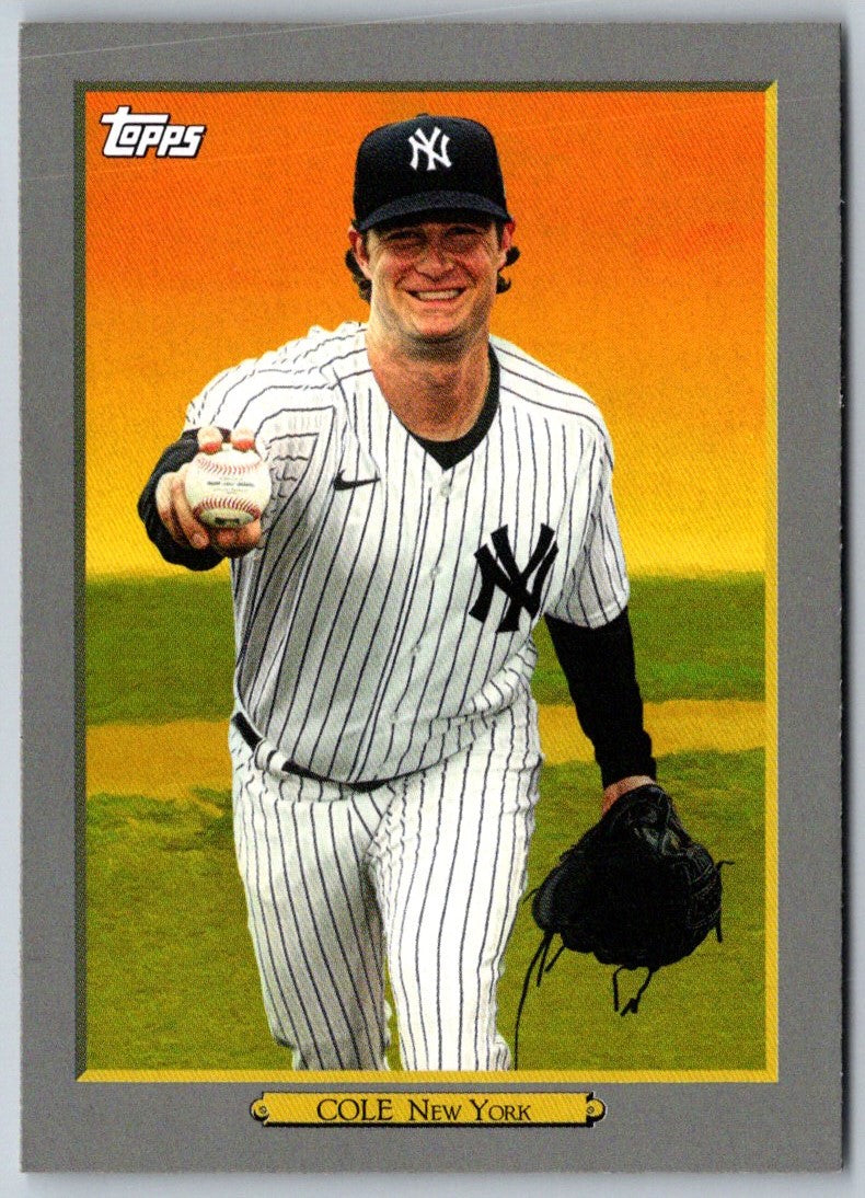 2020 Topps Update Turkey Red 2020 Chrome Gerrit Cole