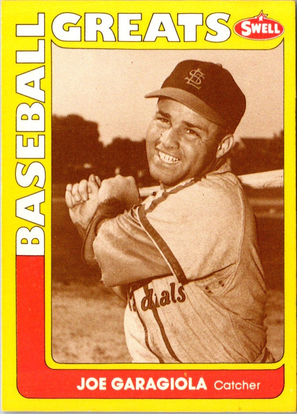 1991 Swell Baseball Greats Joe Garagiola #31