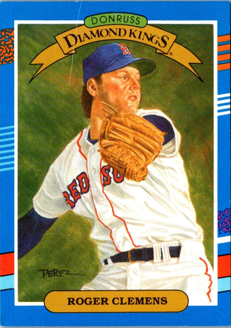 1991 Diamond Kings Roger Clemens