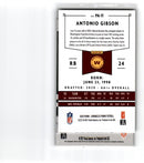 2020 Panini Prizm Rookie Gear Antonio Gibson