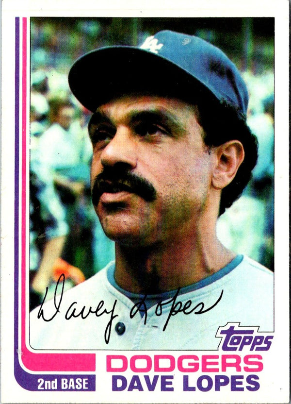 1982 Topps Dave Lopes #740