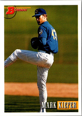 1993 Bowman Mark Kiefer #155