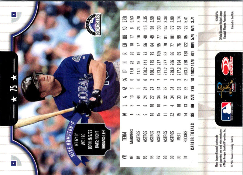 2002 Donruss Mike Hampton
