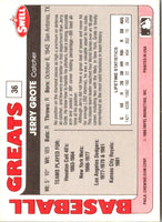1991 Swell Baseball Greats Jerry Grote #36