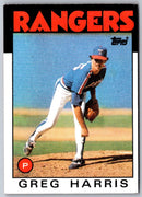 1986 Topps Greg Harris