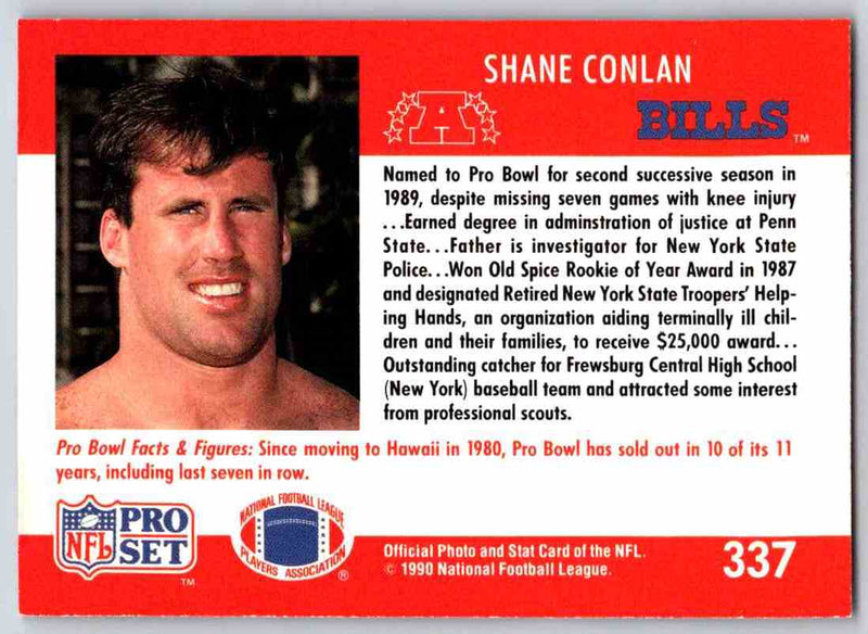 1990 Pro Set Shane Conlan