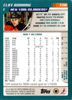 2003 Topps Traded & Rookies Cliff Ronning #TT50