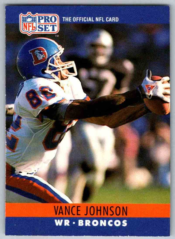 1990 Pro Set Vance Johnson #92