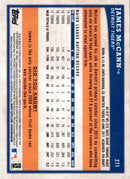 2018 Topps Big League James McCann