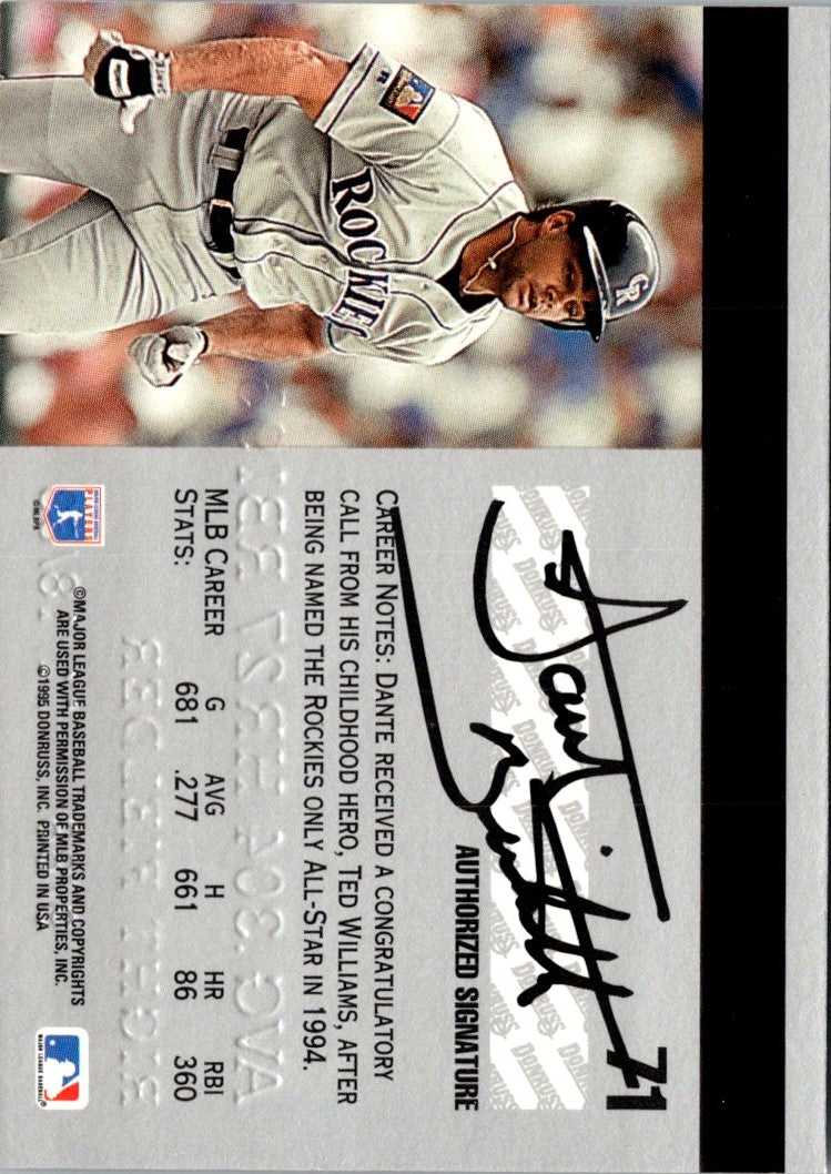 1994 Colorado Rockies Police Dante Bichette