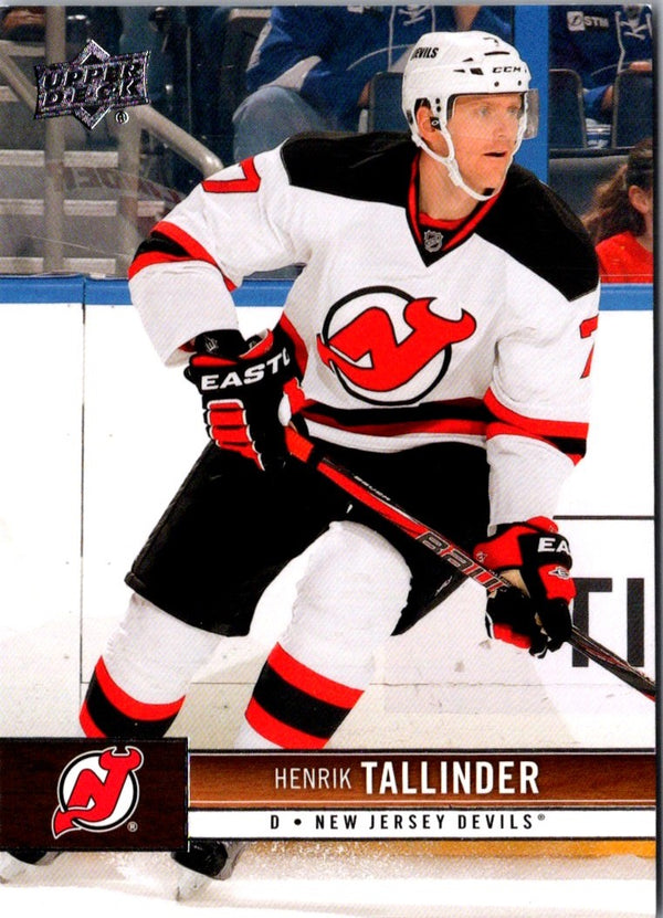 2012 Upper Deck Henrik Tallinder #109