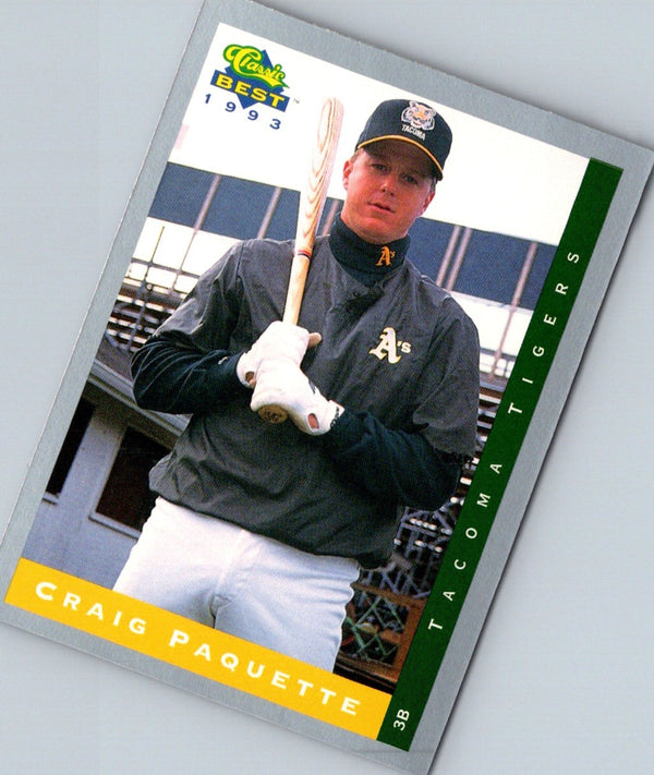 1993 Classic Best Craig Paquette #235