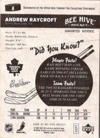 2006 Upper Deck Beehive Andrew Raycroft #8
