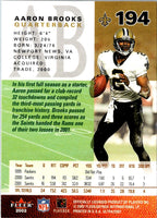 2002 Ultra Aaron Brooks #194