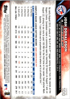 2016 Topps Chrome Josh Donaldson #100