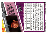 1993 Topps J. Owens #606 Rookie