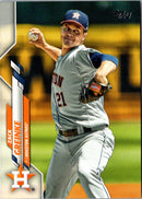 2020 Topps 582 Montgomery Zack Greinke