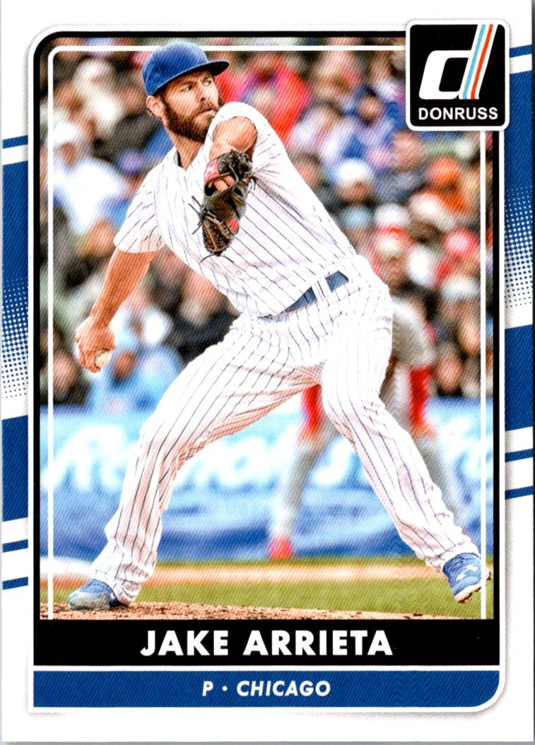 2016 Donruss Jake Arrieta