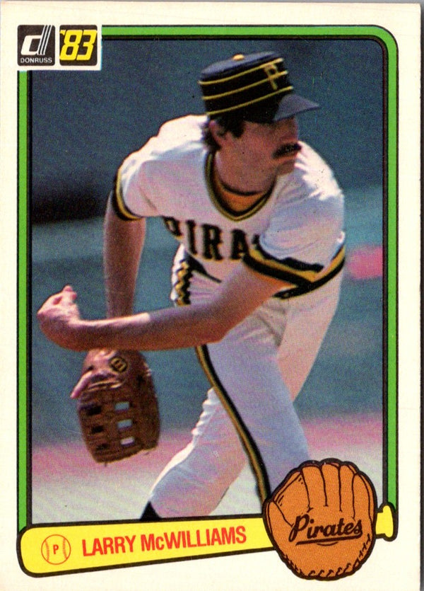 1983 Donruss Larry McWilliams #45