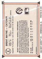 1990 Best Brent Mayne #8