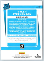 2021 Donruss Tyler Stephenson #57 Rookie