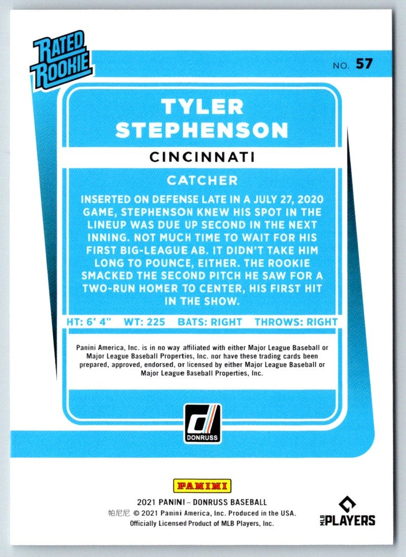 2021 Donruss Tyler Stephenson