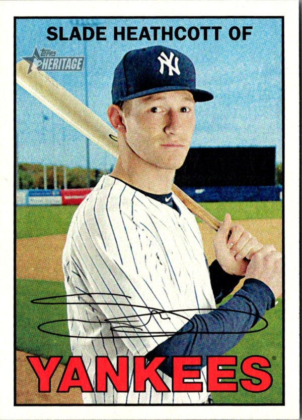 2016 Topps Heritage Slade Heathcott #288