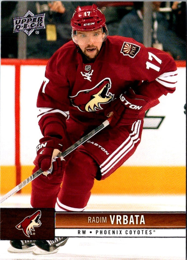 2012 Upper Deck Radim Vrbata #145