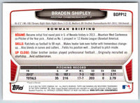 2014 Bowman Braden Shipley #BDPP12