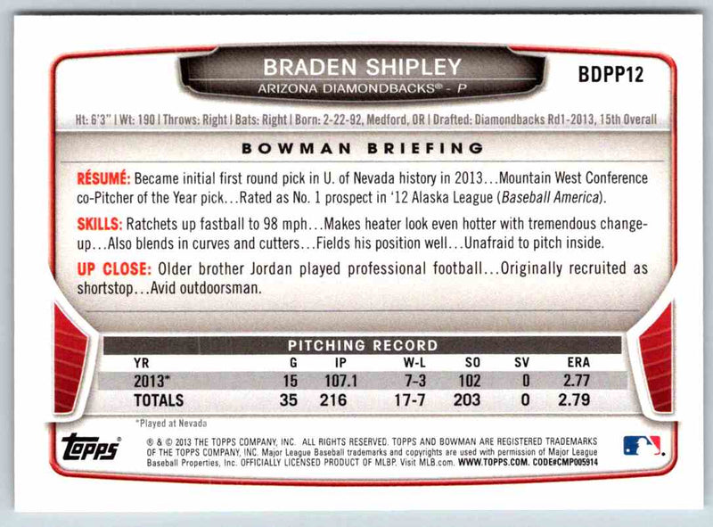 2014 Bowman Braden Shipley