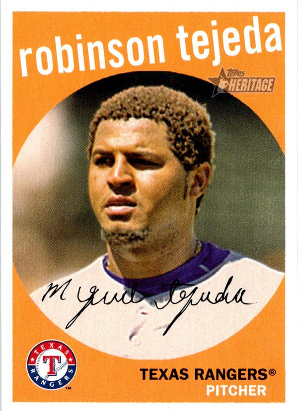 2008 Topps Heritage Robinson Tejeda #177