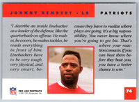 1991 Pro Line Portraits Johnny Rembert #74