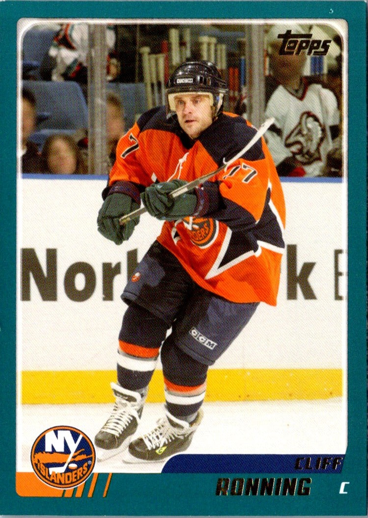 2003 Topps Traded & Rookies Cliff Ronning