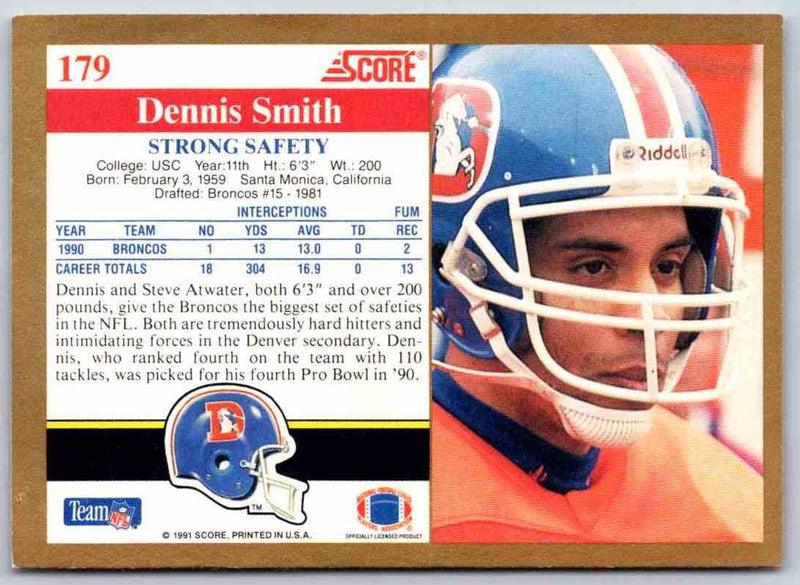 1991 Score Dennis Smith