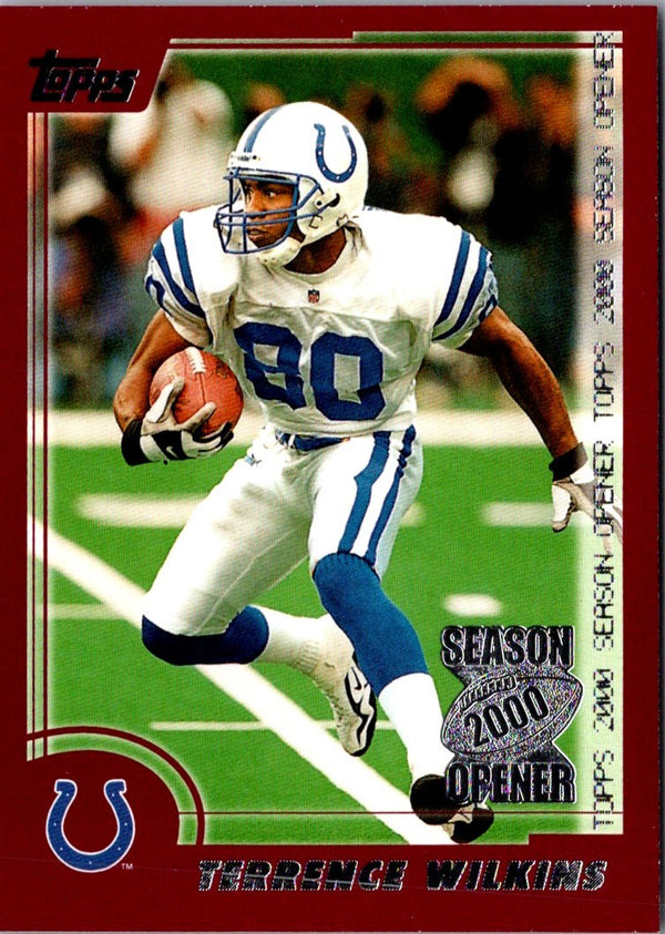 2000 Topps Season Opener Terrence Wilkins #76