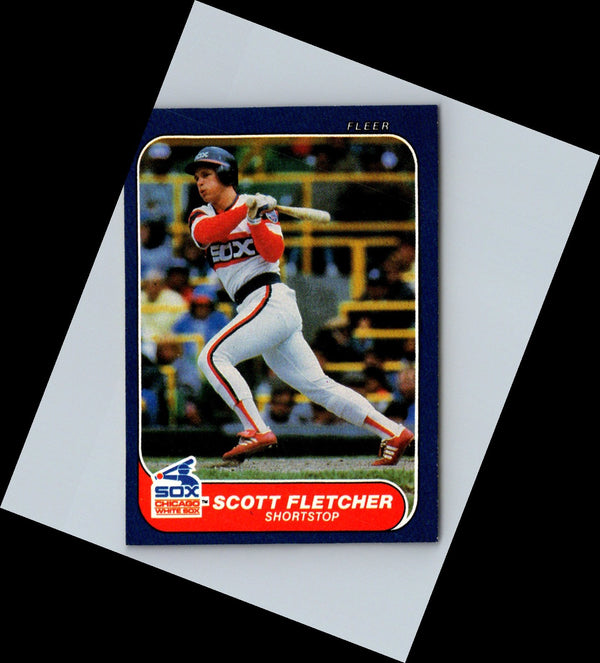 1986 Fleer Scott Fletcher #205