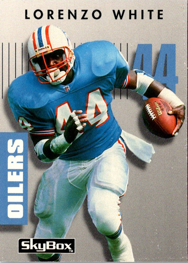 1992 Skybox Impact Lorenzo White #072